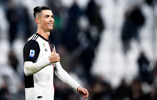 Роналду забил два гола в ворота "Лацио"