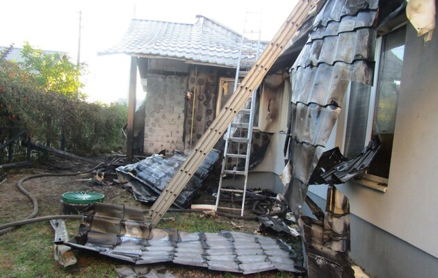 Поджог дома Шабунина: полиция расследует дело, как умышленное уничтожение или повреждение имущества
