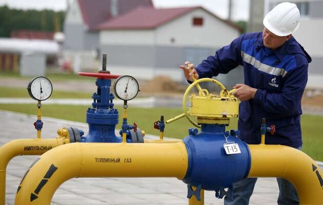 Транзит російського газу через ГТС впав майже на 10 млрд куб.м.