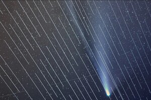 Супутники Ілона Маска завадили спостереженням за кометою NEOWISE