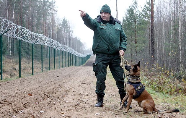 Латвия начала строить «стену» на границе с Россией