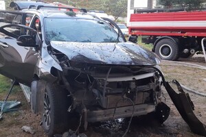 На базе отдыха под Львовом взорвался автомобиль, один человек погиб