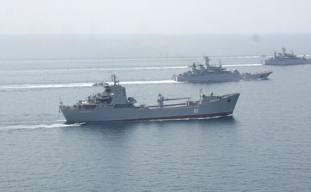 Кількість фрегатів й підводних човнів РФ у Чорному морі збільшилася у рази