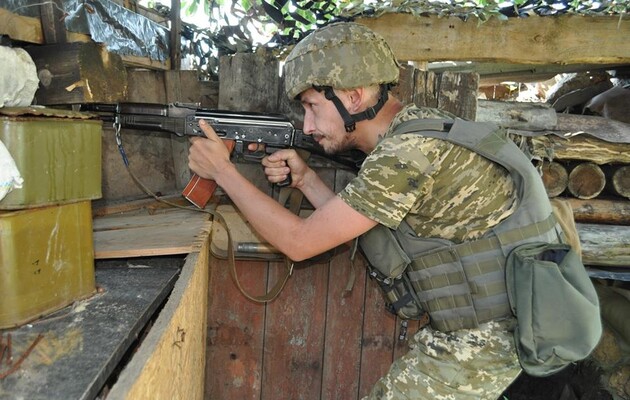 Оккупанты два раза обстреляли ВСУ на Луганщине