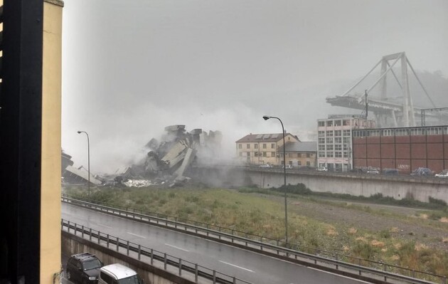 Падіння мосту в Генуї: на місці смертельної аварії відкривають новий віадук