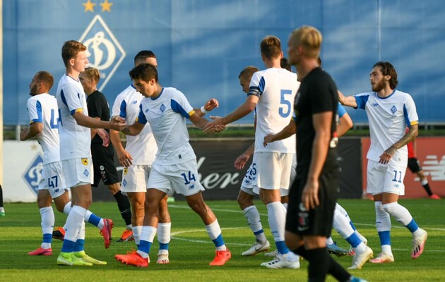 "Динамо" победило со счетом 3:0