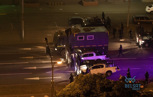 Протесты на фоне выборов в Беларуси. Belsat.eu / Vot-tak.tv