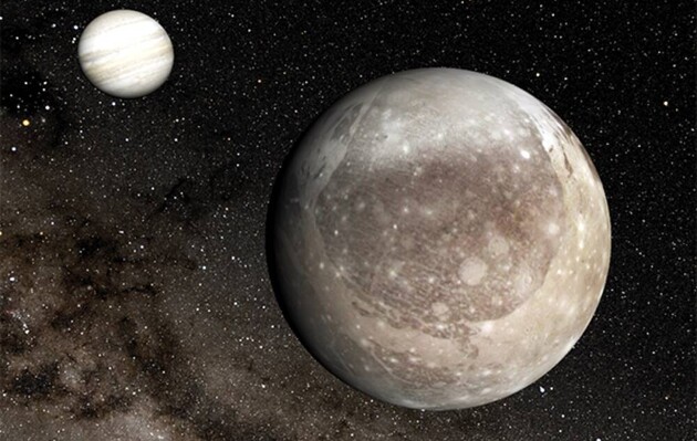 На поверхні Ганімеда знайдений найбільший ударний кратер Сонячної системи