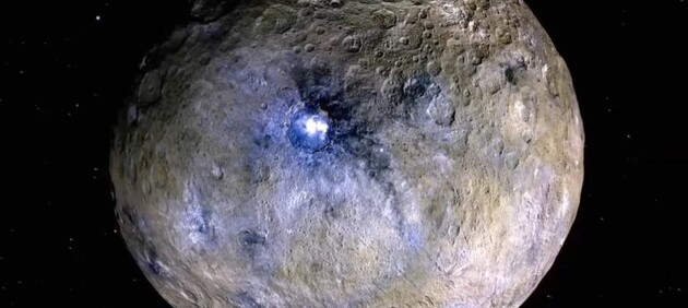 Яркие пятна на Церере могут указывать на существование океана