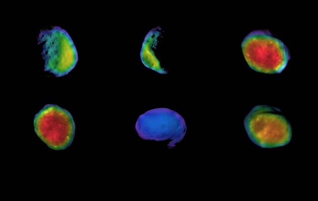 Снимки позволяют проследить разницу температур на поверхности Фобоса