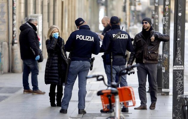 В Италии за нарушение карантина оштрафовали 455 тысяч человек