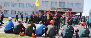 Все шахты Беларуськалия начали забастовку и перестали выдавать руду