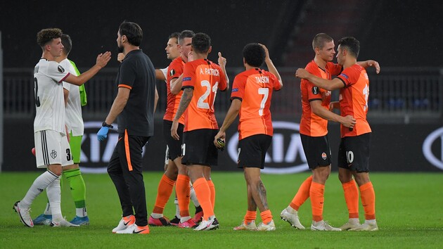  "Шахтар" занімет 12-е місце