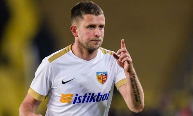 Кравец играл за "Кайсериспор" 2,5 года
