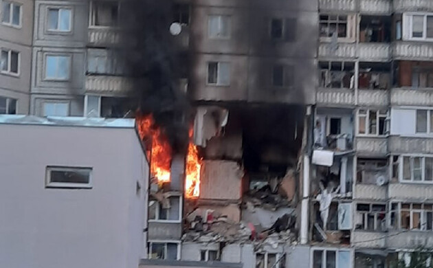 Взрыв дома в Ярославле: обрушены перекрытия трех этажей