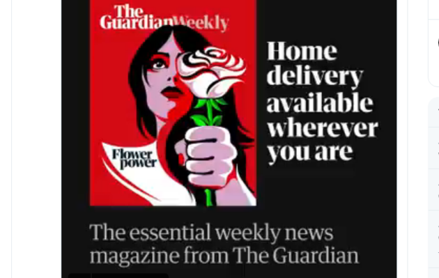 Обложка свежего номера The Guardian Weekly