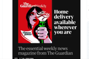 Новый выпуск The Guardian Weekly вышел с двумя обложками — первая посвящена беларускам