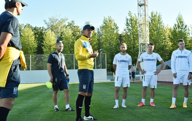 Збірна України з футболу провела перше тренування в Харкові перед матчами Ліги націй 