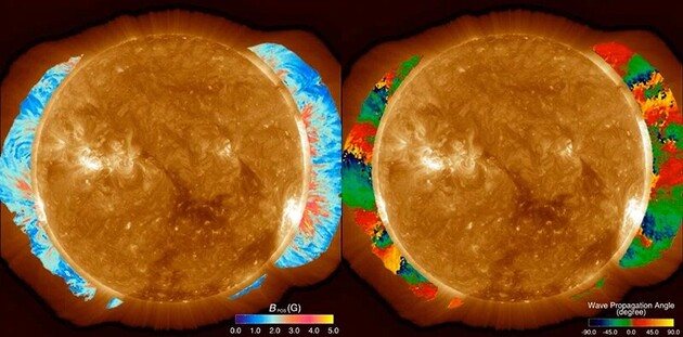 Физики впервые создали карту магнитного поля солнечной короны