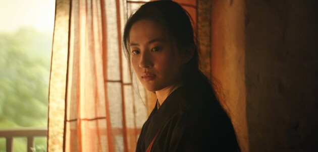 В клипе на песню Reflection использовали кадры из фильма "Мулан"