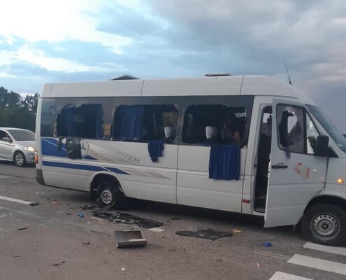 В Харькове арестовали всех подозреваемых в нападении на автобус ОПЗЖ