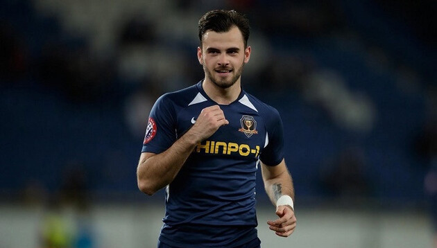 Булеца в прошлом сезоне сыграл за "Днепр-1" 29 матчей