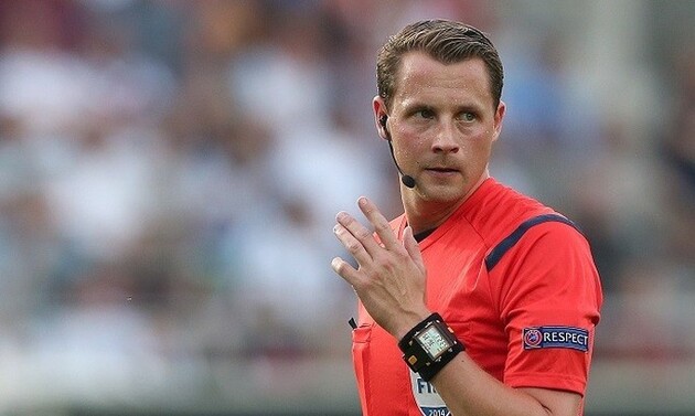 Экберг обслужит матч во Львове