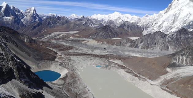 Объемы ледниковых озер с 1990-х годов выросли на 50%