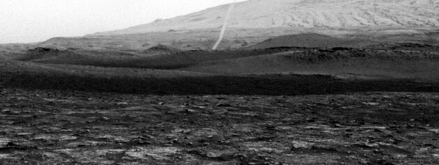 Марсохід Curiosity помітив гігантського «пилового диявола» 