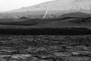 Марсоход Curiosity заметил гигантского «пылевого дьявола»