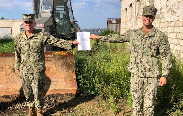 Флот США строит объекты в Украине для нужд ВСУ и Нацгвардии 