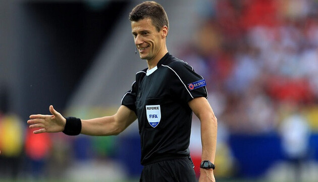 Бастьен дважды судил матчи украинских клубов