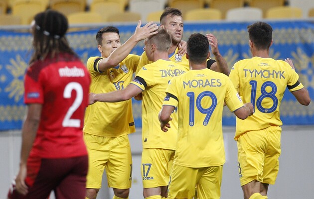 Украина обыграла Швейцарию в первом матче нового сезона Лиги наций