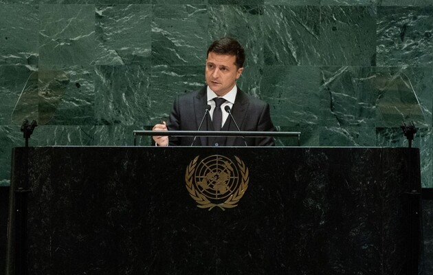 Зеленский выступит в сентябре на Генассамблее ООН