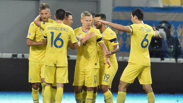 Сборная Украины в первом туре победила Швейцарию