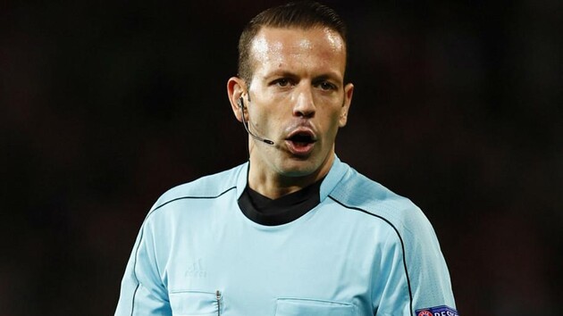 Грінфельд - головний арбітр матчу Динамо - АЗ