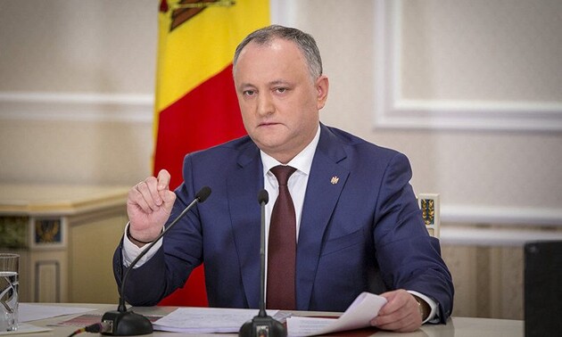 Президент Молдовы Додон будет баллотироваться на второй срок