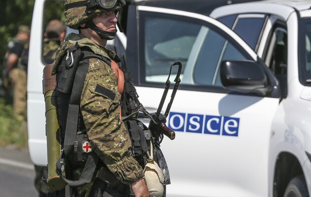 ОБСЄ зафіксувала біля лінії зіткнення танки та гаубиці окупантів 