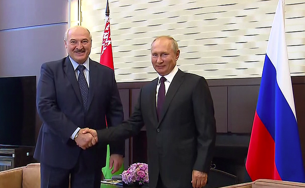 Путін визнав Лукашенка легітимним президентом Білорусі 