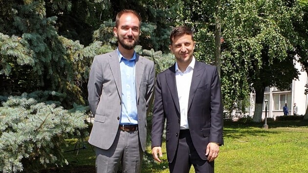 Зеленский с депутатом Юрченко год назад
