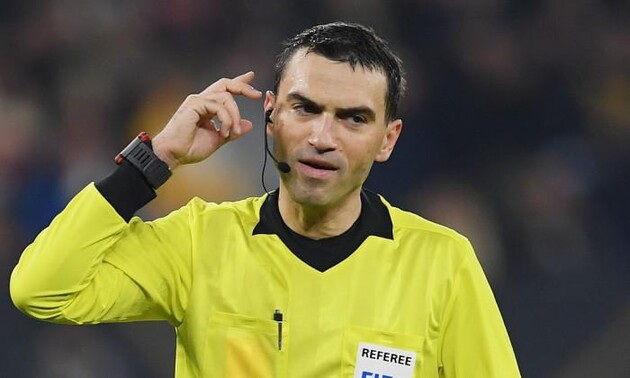 Хацеган - головний рефері матчу "Гент" - " Динамо "