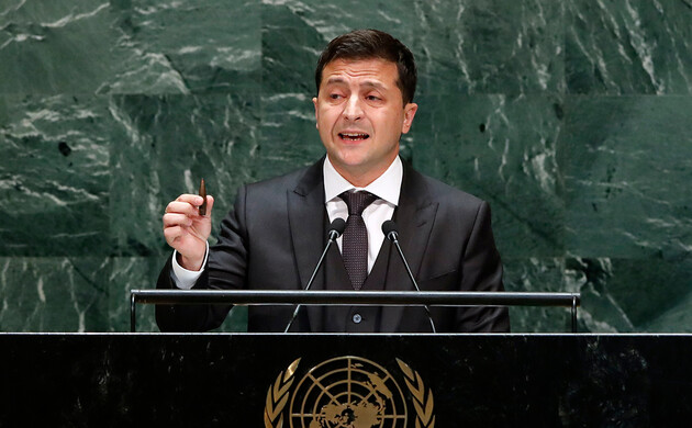 Зеленський - ООН: «Окупація Криму і агресія РФ в Донбасі - це не просто війна в Україні» 