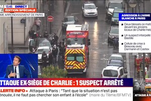 Поруч з колишньою паризькою редакцією Charlie Hebdo ножем поранили чотирьох осіб