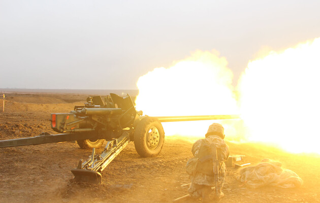 ЗСУ відпрацювали перекидання відведеної від лінії фронту артилерії в умовах ворожого наступу в Донбасі