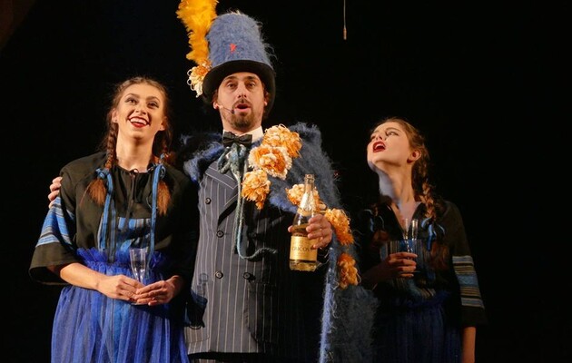 Олексій Гнатковський у виставі "Гуцулка Ксеня"