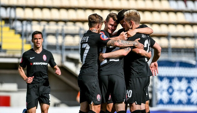 "Заря" забила все пять голов в первом тайме