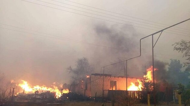 Число жертв пожеж в Луганській області збільшилася до 11 осіб 