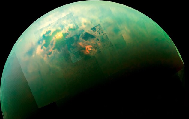 На Титані знайшли суміш органіки та водяного льоду