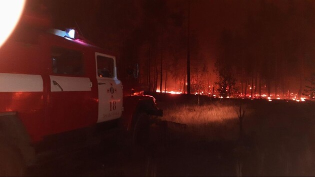 Спасатели ликвидировали один из очагов возгорания в Луганской области