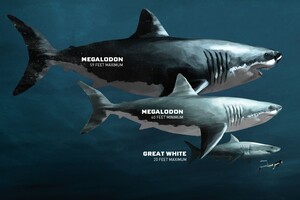 Гігантські розміри древніх акул пояснили внутрішньоутробним канібалізмом 